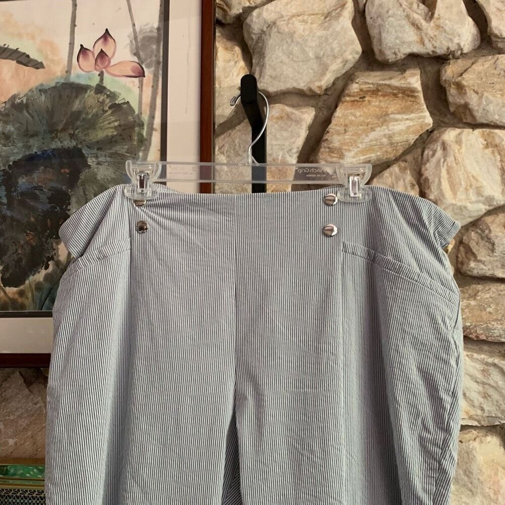 Daily thread sear sucker stripe 2x pants - Picture 8 of 10